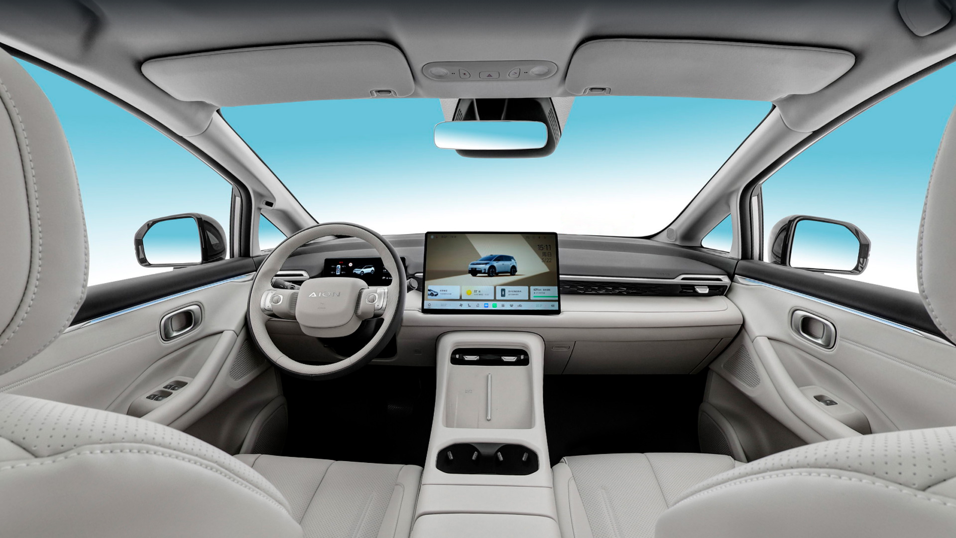Електромобілі GAC Aion N60 з Китаю 360